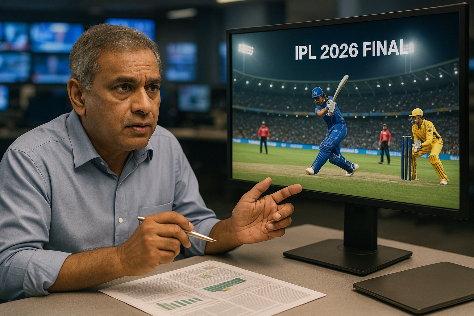 IPL 2026ના ફાઇનલ મેચનો વિશ્લેષણ 1 IPL 2026 ફાઇનલ મેચનું સ્ટેડિયમ દ્રશ્ય