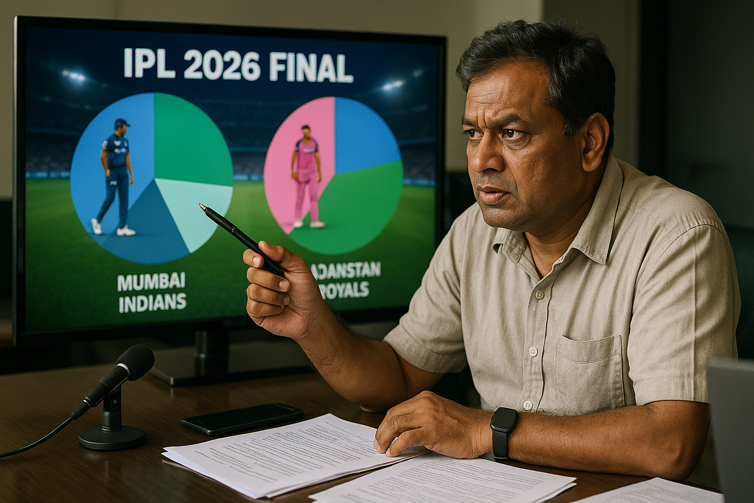 IPL 2026ના ફાઇનલ મેચનો વિશ્લેષણ 2 IPL 2026 ફાઇનલ મેચનું સ્ટેડિયમ દ્રશ્ય
