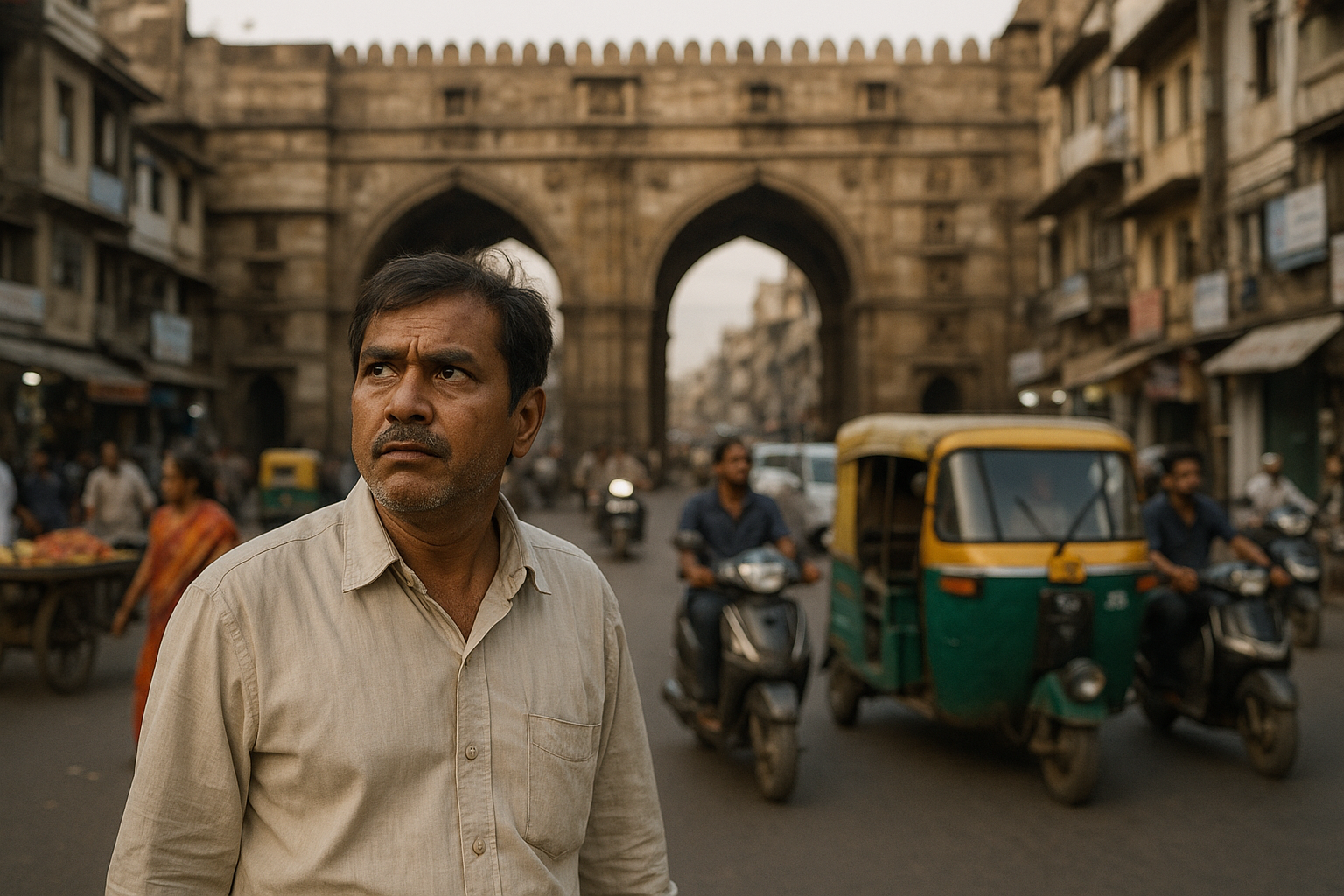 અમદાવાદ શહેર દૃશ્ય