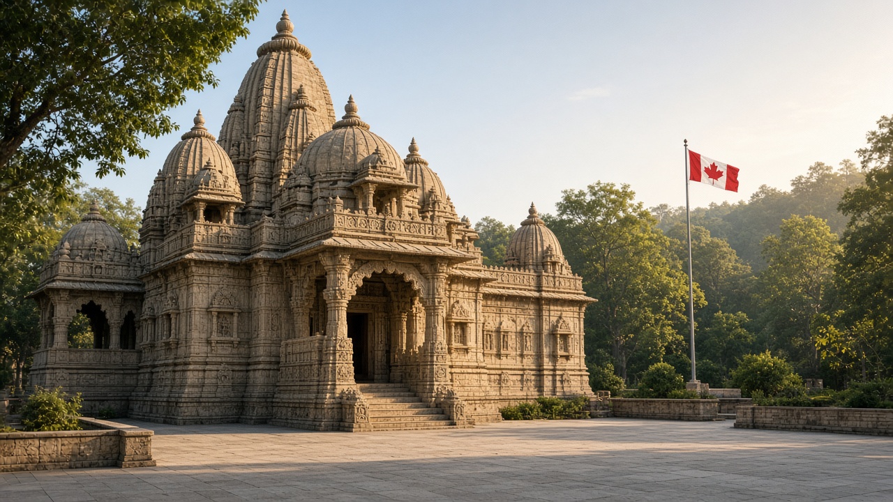 baps mandir in canada
