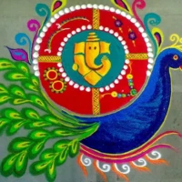 100+ બેસ્ટ દિવાળી રંગોળી ડિઝાઈન 2025 | Best Diwali Rangoli Design 98