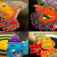 100+ બેસ્ટ દિવાળી રંગોળી ડિઝાઈન 2025 | Best Diwali Rangoli Design 105