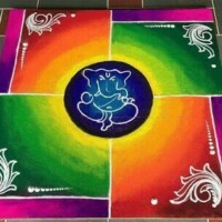 100+ બેસ્ટ દિવાળી રંગોળી ડિઝાઈન 2025 | Best Diwali Rangoli Design 95