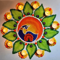100+ બેસ્ટ દિવાળી રંગોળી ડિઝાઈન 2025 | Best Diwali Rangoli Design 165