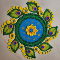 100+ બેસ્ટ દિવાળી રંગોળી ડિઝાઈન 2025 | Best Diwali Rangoli Design 183