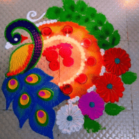 100+ બેસ્ટ દિવાળી રંગોળી ડિઝાઈન 2025 | Best Diwali Rangoli Design 185