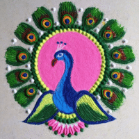 100+ બેસ્ટ દિવાળી રંગોળી ડિઝાઈન 2025 | Best Diwali Rangoli Design 190