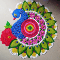 100+ બેસ્ટ દિવાળી રંગોળી ડિઝાઈન 2025 | Best Diwali Rangoli Design 196