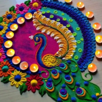 100+ બેસ્ટ દિવાળી રંગોળી ડિઝાઈન 2025 | Best Diwali Rangoli Design 198