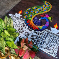 100+ બેસ્ટ દિવાળી રંગોળી ડિઝાઈન 2025 | Best Diwali Rangoli Design 171