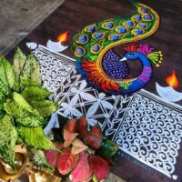 100+ બેસ્ટ દિવાળી રંગોળી ડિઝાઈન 2025 | Best Diwali Rangoli Design 171