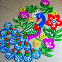 100+ બેસ્ટ દિવાળી રંગોળી ડિઝાઈન 2025 | Best Diwali Rangoli Design 184