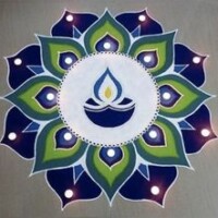 100+ બેસ્ટ દિવાળી રંગોળી ડિઝાઈન 2025 | Best Diwali Rangoli Design 11