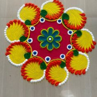 100+ બેસ્ટ દિવાળી રંગોળી ડિઝાઈન 2025 | Best Diwali Rangoli Design 13