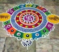100+ બેસ્ટ દિવાળી રંગોળી ડિઝાઈન 2025 | Best Diwali Rangoli Design 14