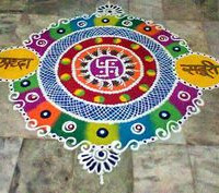 100+ બેસ્ટ દિવાળી રંગોળી ડિઝાઈન 2025 | Best Diwali Rangoli Design 14