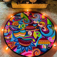 100+ બેસ્ટ દિવાળી રંગોળી ડિઝાઈન 2025 | Best Diwali Rangoli Design 15