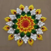 100+ બેસ્ટ દિવાળી રંગોળી ડિઝાઈન 2025 | Best Diwali Rangoli Design 18
