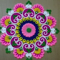 100+ બેસ્ટ દિવાળી રંગોળી ડિઝાઈન 2025 | Best Diwali Rangoli Design 20