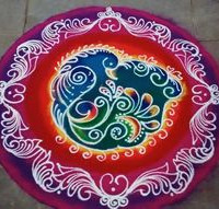 100+ બેસ્ટ દિવાળી રંગોળી ડિઝાઈન 2025 | Best Diwali Rangoli Design 22