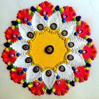 100+ બેસ્ટ દિવાળી રંગોળી ડિઝાઈન 2025 | Best Diwali Rangoli Design 70