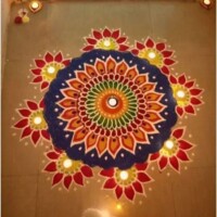100+ બેસ્ટ દિવાળી રંગોળી ડિઝાઈન 2025 | Best Diwali Rangoli Design 72