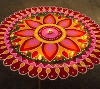 100+ બેસ્ટ દિવાળી રંગોળી ડિઝાઈન 2025 | Best Diwali Rangoli Design 5