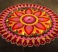 100+ બેસ્ટ દિવાળી રંગોળી ડિઝાઈન 2025 | Best Diwali Rangoli Design 5