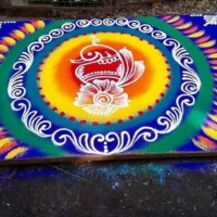 100+ બેસ્ટ દિવાળી રંગોળી ડિઝાઈન 2025 | Best Diwali Rangoli Design 85