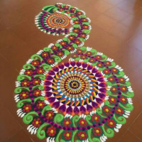100+ બેસ્ટ દિવાળી રંગોળી ડિઝાઈન 2025 | Best Diwali Rangoli Design 87