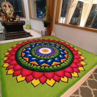 100+ બેસ્ટ દિવાળી રંગોળી ડિઝાઈન 2025 | Best Diwali Rangoli Design 91