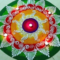 100+ બેસ્ટ દિવાળી રંગોળી ડિઝાઈન 2025 | Best Diwali Rangoli Design 40