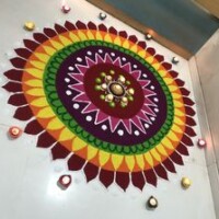 100+ બેસ્ટ દિવાળી રંગોળી ડિઝાઈન 2025 | Best Diwali Rangoli Design 43