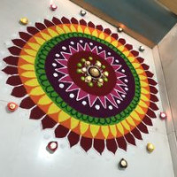 100+ બેસ્ટ દિવાળી રંગોળી ડિઝાઈન 2025 | Best Diwali Rangoli Design 43