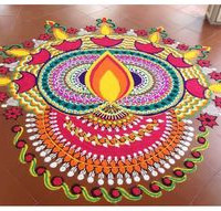 100+ બેસ્ટ દિવાળી રંગોળી ડિઝાઈન 2025 | Best Diwali Rangoli Design 55