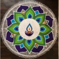 100+ બેસ્ટ દિવાળી રંગોળી ડિઝાઈન 2025 | Best Diwali Rangoli Design 65