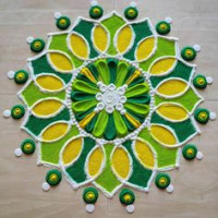 100+ બેસ્ટ દિવાળી રંગોળી ડિઝાઈન 2025 | Best Diwali Rangoli Design 34