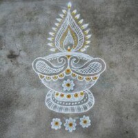 100+ બેસ્ટ દિવાળી રંગોળી ડિઝાઈન 2025 | Best Diwali Rangoli Design 121