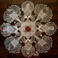 100+ બેસ્ટ દિવાળી રંગોળી ડિઝાઈન 2025 | Best Diwali Rangoli Design 110