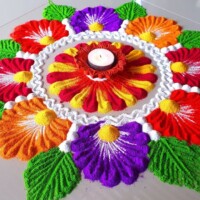 100+ બેસ્ટ દિવાળી રંગોળી ડિઝાઈન 2025 | Best Diwali Rangoli Design 205