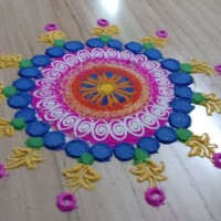 100+ બેસ્ટ દિવાળી રંગોળી ડિઝાઈન 2025 | Best Diwali Rangoli Design 210