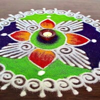 100+ બેસ્ટ દિવાળી રંગોળી ડિઝાઈન 2025 | Best Diwali Rangoli Design 244