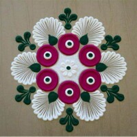 Beginners diwali rangoli design 2021