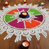 100+ બેસ્ટ દિવાળી રંગોળી ડિઝાઈન 2025 | Best Diwali Rangoli Design 245