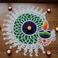 100+ બેસ્ટ દિવાળી રંગોળી ડિઝાઈન 2025 | Best Diwali Rangoli Design 240