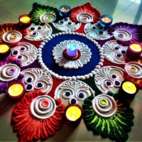 100+ બેસ્ટ દિવાળી રંગોળી ડિઝાઈન 2025 | Best Diwali Rangoli Design 213