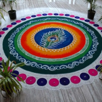 100+ બેસ્ટ દિવાળી રંગોળી ડિઝાઈન 2025 | Best Diwali Rangoli Design 237