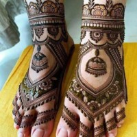 Leg Mehndi Design | પગ ની મહેંદી 2