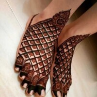 Leg Mehndi Design | પગ ની મહેંદી 103