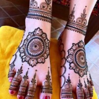 Leg Mehndi Design | પગ ની મહેંદી 3